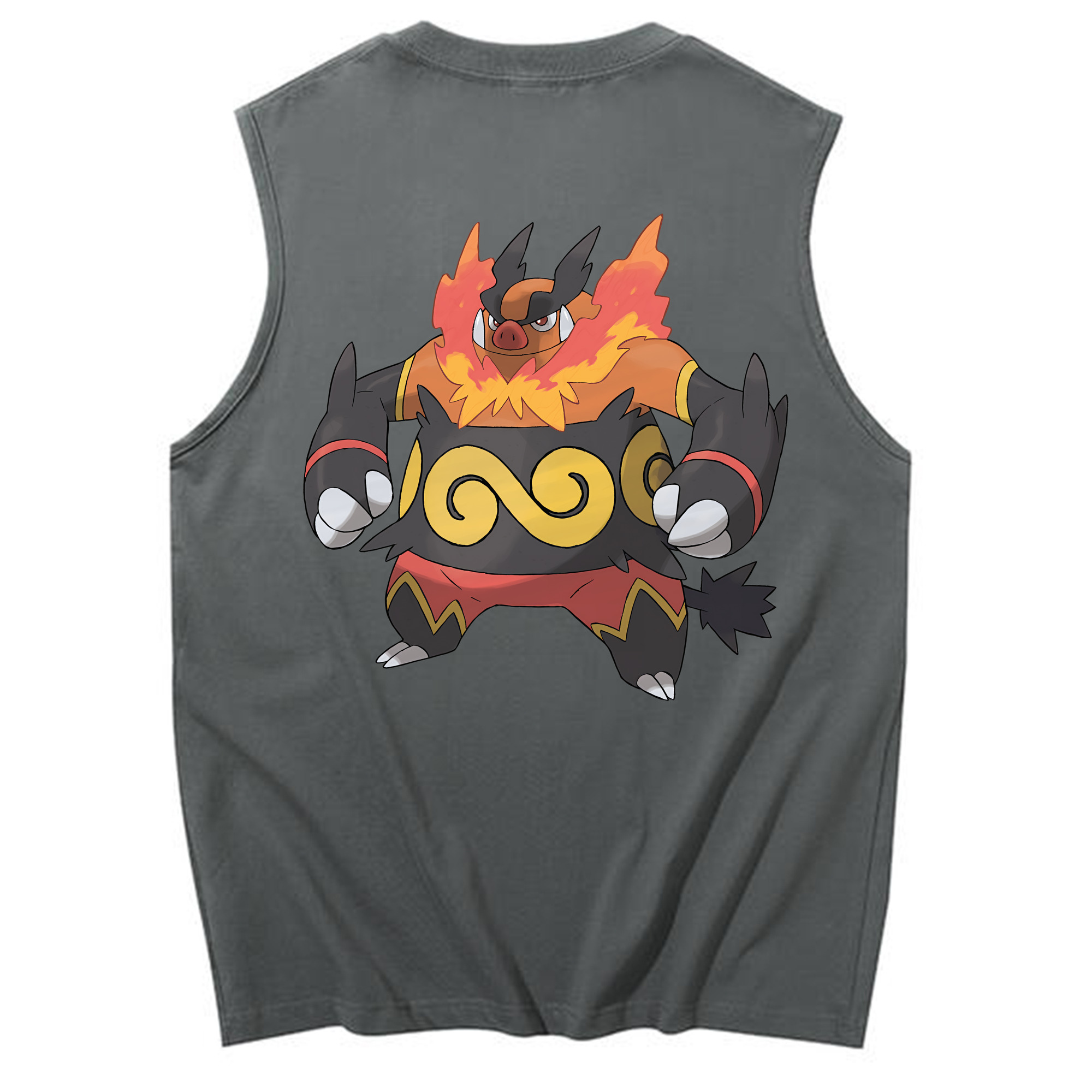 （画像用） ポケットモンスター Pokémon コットン100％タンクトップ（背面プリント）